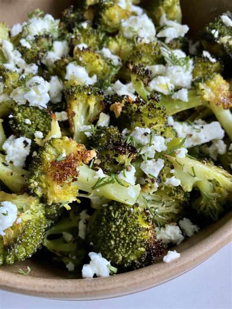 5 Minute Skillet Broccoli And Feta Hungry Happens