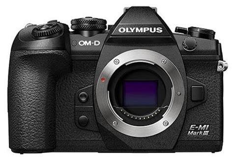 Появились изображения и подробное описание камеры Olympus E-M1 Mark III