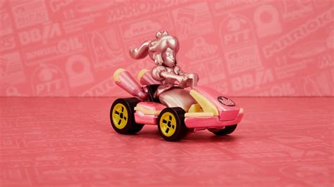 Mattel Adds Pink Gold Peach To Its Mario Kart Hot Wheels Line Nintendo Life
