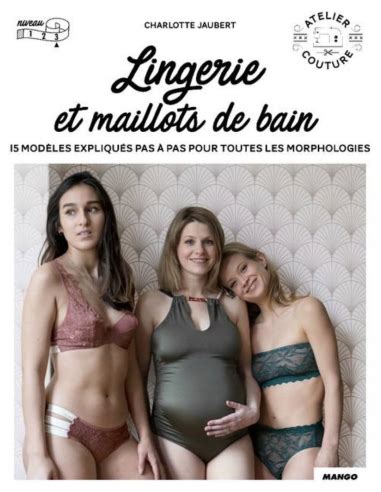 Livre Patrons De Couture Femme Au Lingerie Et Maillots De Bain