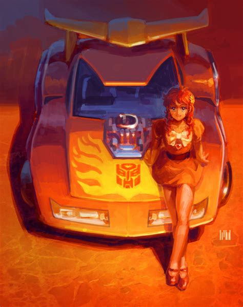 Hot Rod Transformers And 1 More Drawn By Fmu Danbooru
