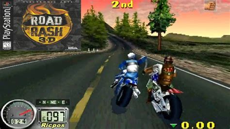 🔴 Road Rash 3d Ps1 Kvn Games Youtube