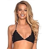 Amazon Relleciga Women S Tie Front Triangle Bikini Top Clothing Shoes Jewelry