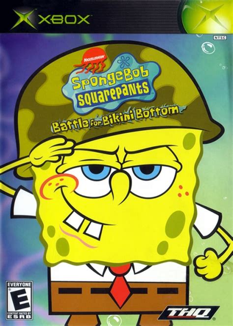 SpongeBob SquarePants Battle For Bikini Bottom For Microsoft Xbox The Video Games Museum