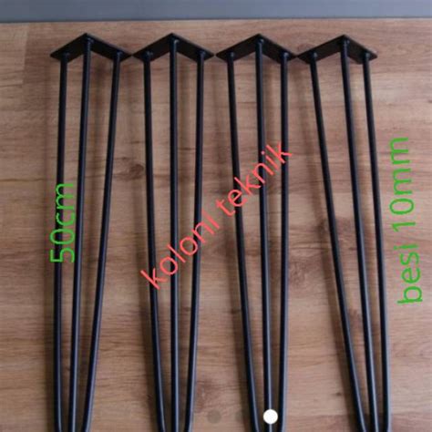 Jual Hairpin Leg 3kaki Meja Besi Shopee Indonesia