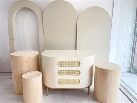 Locação Mobiliário Nude Mesa Palha Elo Produtos Especiais