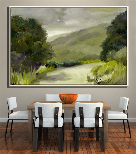 Canvas Wall Art, Landscape Print, Landscape Art, Living Room Art, Huge ...