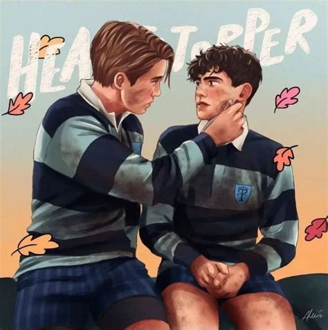 Heartstopper Cute Gay Fan Art Alice Book