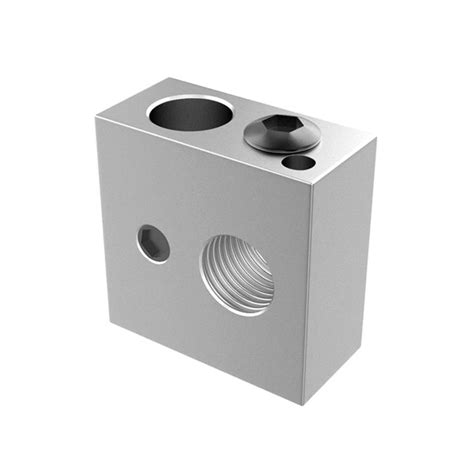 Aluminum Heater Block MakerBot MK MK Print Head Hot End Heating Block Mm For D
