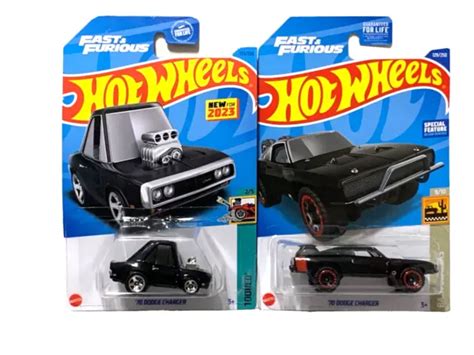 Hot Wheels Dodge Charger Fast Furious Lot Of Toond Standard Picclick Au
