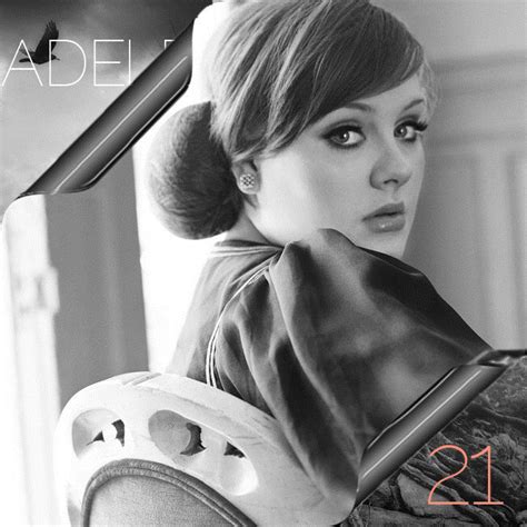 Spot On The Covers!: Adele - 21 (FanMade Album Cover)