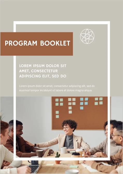 Free Program Booklet Template For Google Docs