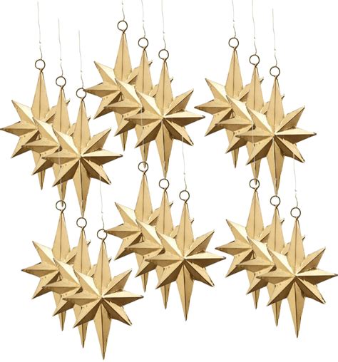 House Doctor Star Bethlehem Antique Brass 18 Pack Martie