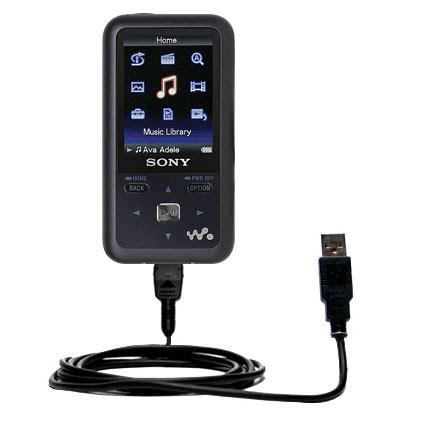 Classic Straight USB Cable Suitable For The Sony Walkman NWZ S With Power Hot Sync And Charge