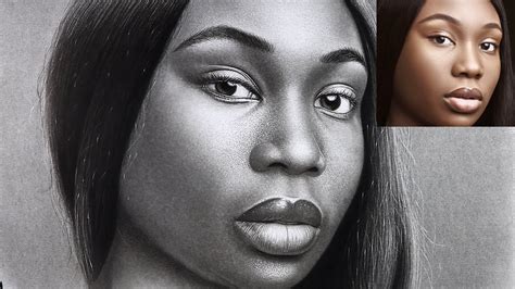 Charcoal And Graphite Portrait How To Shade YouTube