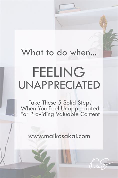 Take These 5 Solid Steps When You Feel Unappreciated For Providing