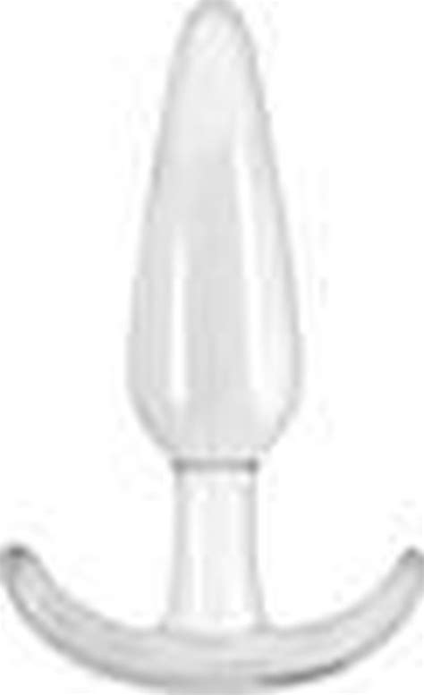 NS Novelties T Plug Smooth Anal Toys Buttplugs Transparant Bol