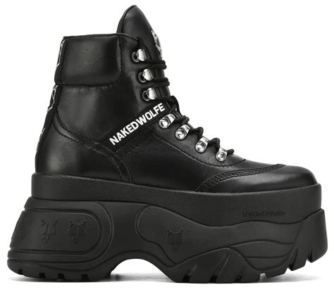 Gi Y Naked Wolfe Spike Leather Black Jordan