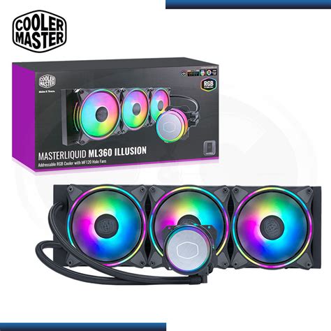 Compara: COOLER MASTER MASTERLIQUID ML360 ILLUSION ARGB REFRIGERACION ...