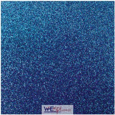 Wespi Atacado Placa Em Eva Gliter X Cm Azul Escuro Mm Un