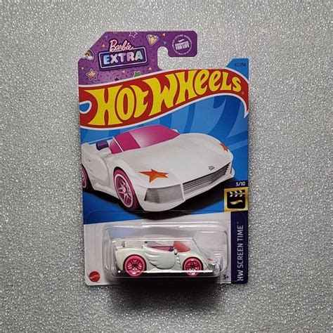 Mavin Hot Wheels Barbie Extra White