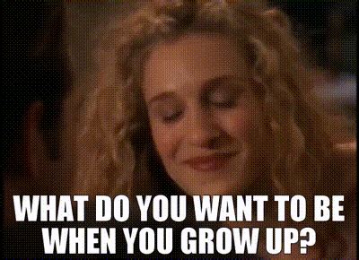 YARN What Do You Want To Be When You Grow Up Sex And The City S E Models And