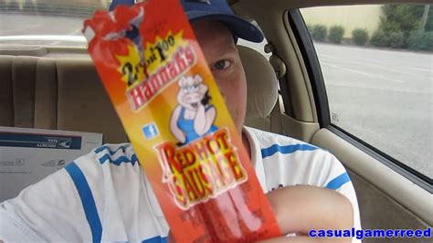 Reed Reviews Hannah S Red Hot Pickled Sausage Youtube