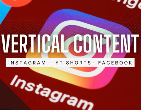 vertical content social media behance
