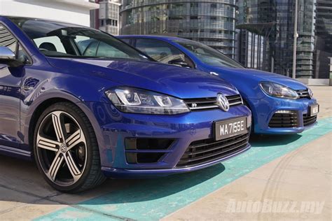 New Vs Old Volkswagen Golf R Mk Vs Vw Golf R Mk Compared