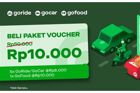 Banjir Promo Voucher Gojek Hemat Persen Untuk Perjalanan Dan Banyak