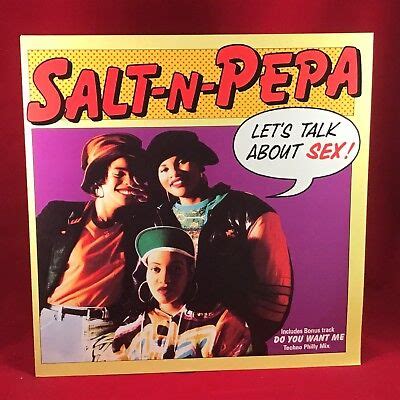Salt N Pepa Let S Talk About Sex Uk Vinyl Single Excellent Condition C Ebay