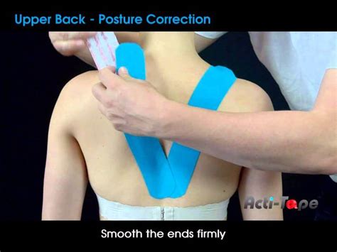 Postural Correction And Assistance With Kinesio Taping