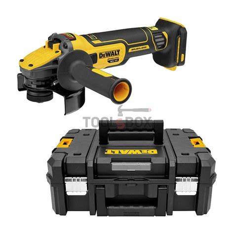 Акумулаторен ъглошлайф DeWALT DCG409NT, 18V, 125мм, FLEXVOLT™