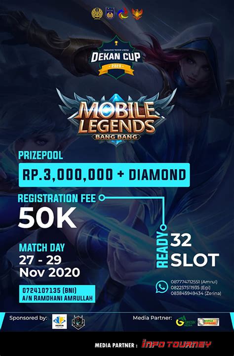 Turnamen Mobile Legends Dekan Cup Ft Unesa