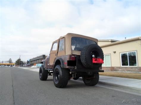 1979 Cj5 Used Manual 4 Wheel Drive Suv Classic Jeep Wrangler 1979 For