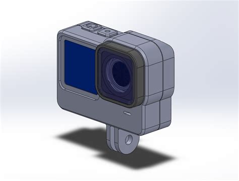 Stl File Diy Naked Gopro Hero Hero Frame Case D Printable