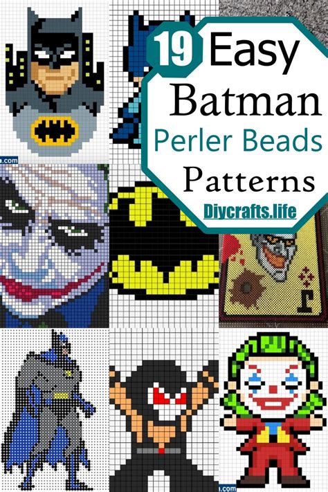 Batman Perler Bead Pattern Bead Sprite Pixel Art Kandi Patterns Porn