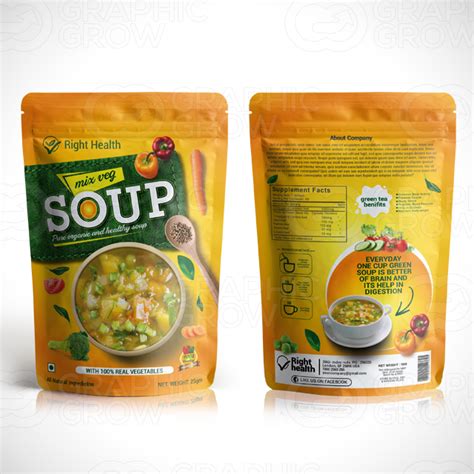 Veg Soup Packaging Graphicgrow