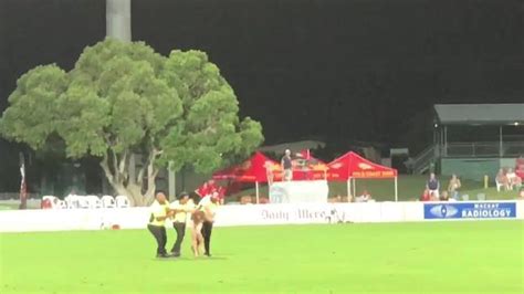 Streaker Bloke Adds A Nude Twist To Afl Match In Mackay The Chronicle
