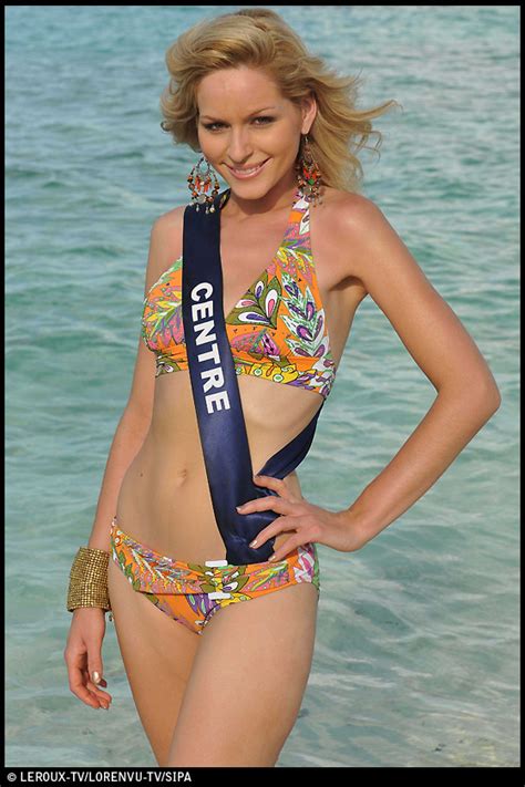 Beauty And Secret Miss France Contestants In Bikini Photoshoot