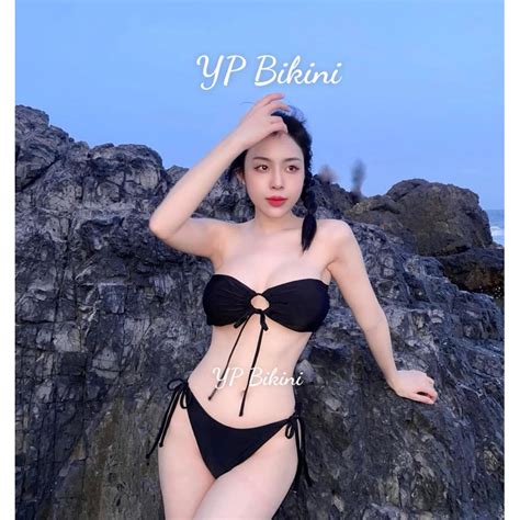 Basic Bikini Super Chic Piece Triangle Swimsuit Many Colors
