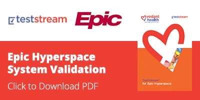 epic hyperspace advanced validation solutions