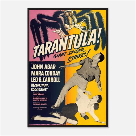 Tarantula (1955) Movie Poster, Classic Vintage Movie Poster, Tarantula