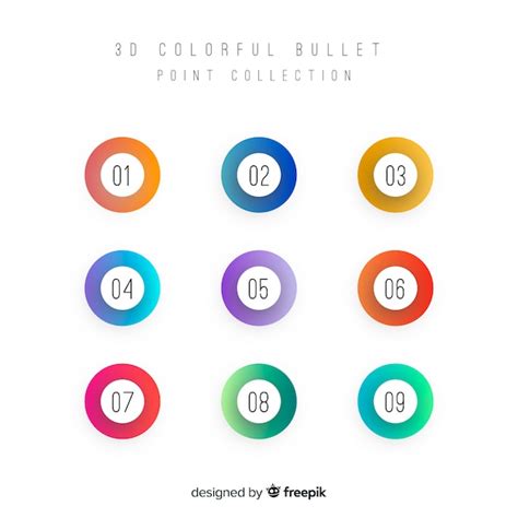 Circle Bullet Point Images Free Download On Freepik