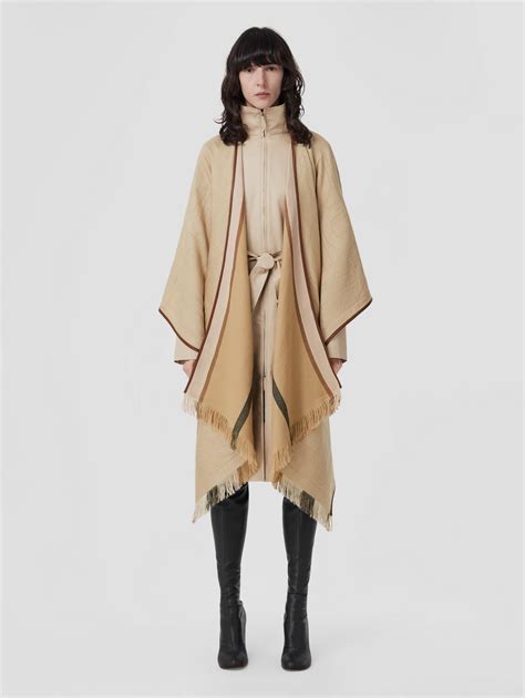 Womens Designer Ponchos And Capes Burberry® Official