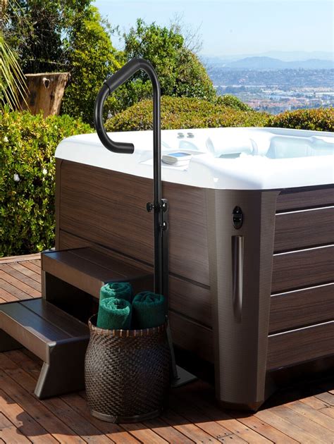 Capacity Hot Tub Handrail H Safety Handrail Pivots Rotatable Adjustable Height Spa Hot