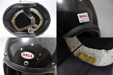 新着情報 ビンテージヘルメット入荷 Bell 500 Tx Black 7