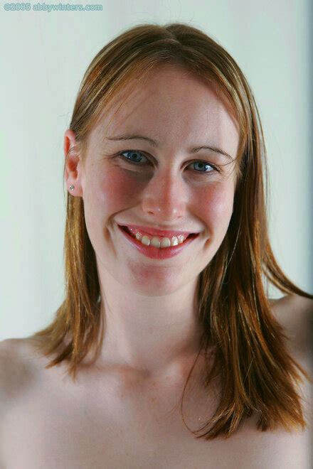 Beauty Of White Woman Spreads Face And More Pale Ginger Babe From Abby Winters Porn Pic