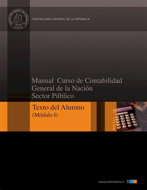 PDF Manual Curso de Contabilidad General de la Nación Sector