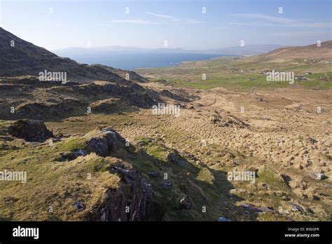 View From Beenarourke To Loher Toor Ballinskelligs Bay Waterville